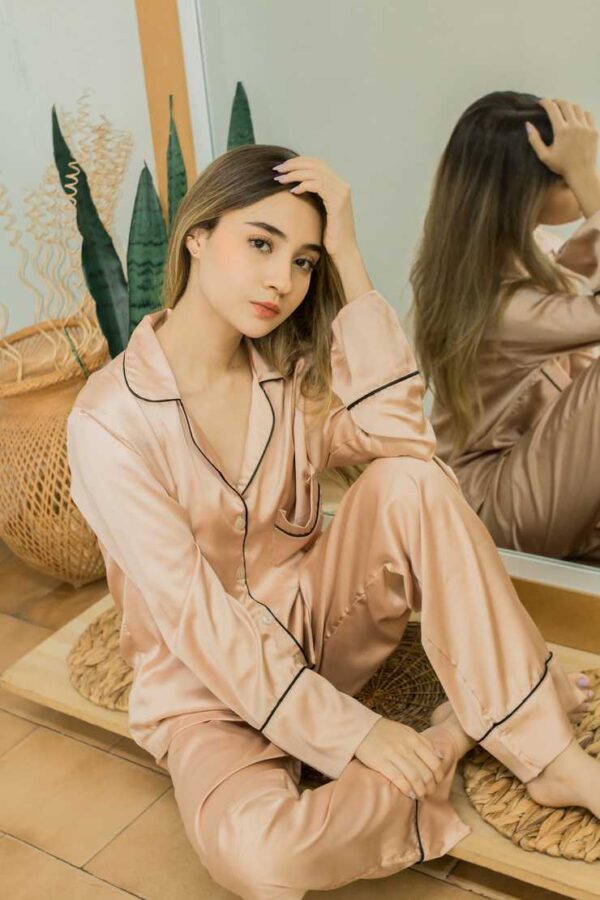 pijama de mujer en satin